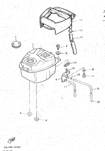 CW50 Reservoir a carburant