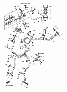 YZF-R1M Главный тормозной цилиндр
