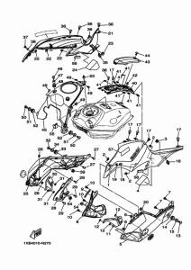 MT07A フユエルタンク 2