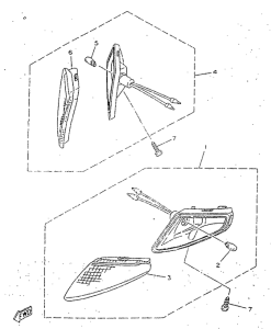 CY50R Поворотники