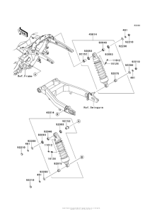VN1700 Подвеска  /  амортизатор