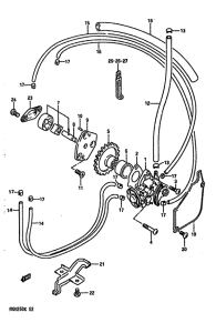 RGV250 Маслонасос