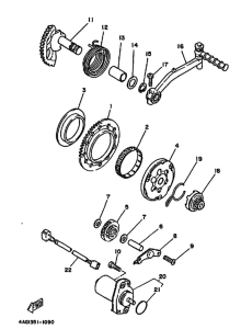 CY50 CY50F Стартер