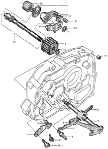 CT200 Кик стартер
