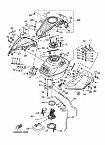 YZF-R25 フユエルタンク
