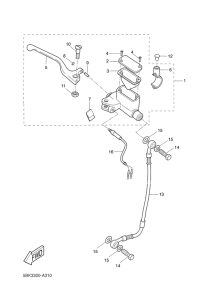 DT50RSM Maitre-cylindre avant
