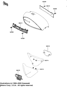 KZ1000 Наклейки