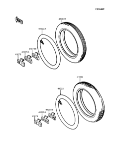 Z250 Колеса,покрышки
