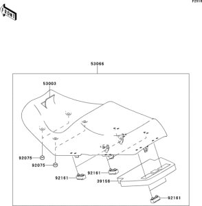 ZG1400 Сиденье