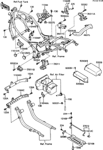 ZX600 Battery case(1 / 2)