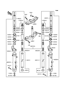 ZR1200 Передняя вилка
