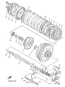 V-MAX12 Сцепление