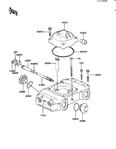 KZ440 Cylinder head covers