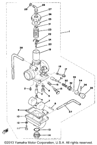 DT125E Карбюратор