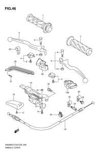 AN400 Рулевой рычаг