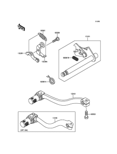 KX65 Механизм переключения передач