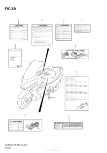 AN400 (ABS) Label (An400A L2 E33)