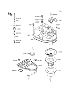 ZR250 Воздушный фильтр