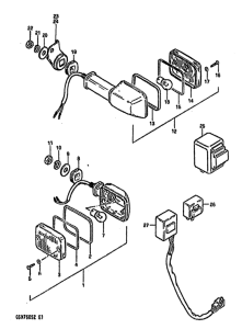 GSX750 Поворотники