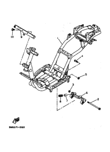 CW50T CW50TA Frame comp