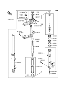 ZL400 Передняя вилка