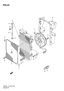 AN650 (ABS) Радиатор