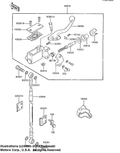  Передний тормозной цилиндр