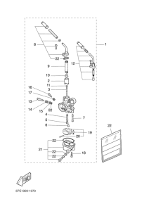 YQ50L Карбюратор