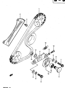 DR650 Balancer chain