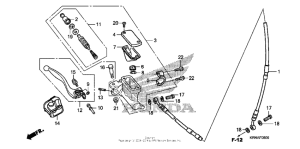  Передний главный тормозной цилиндр