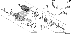 VT750C2B Стартер