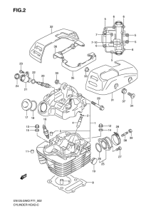 EN125 Головка цилиндров