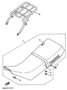 DT125E Сиденье