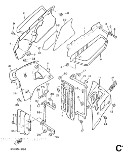  Боковые обтекатели