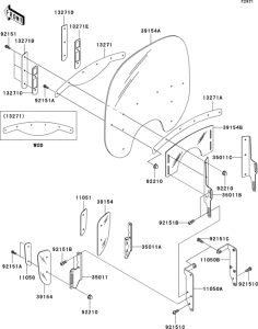 VN1500 Обтекатели