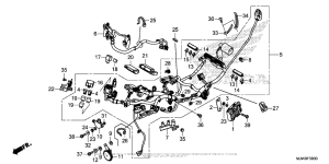 CB500F (ABS) Жгут проводов