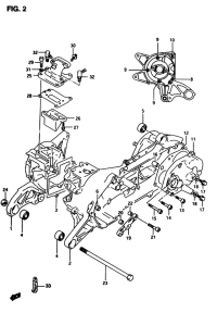 AP50 Картер двигателя
