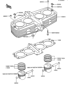 KZ1100 Cylinder / pistons