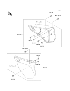  Боковые обтекатели