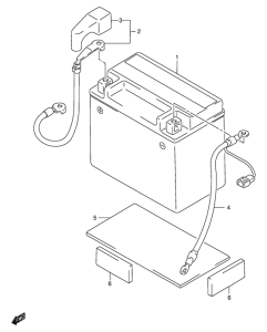 DR650 Аккумулятор