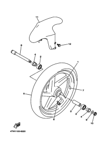 TZ250 Transom + tube
