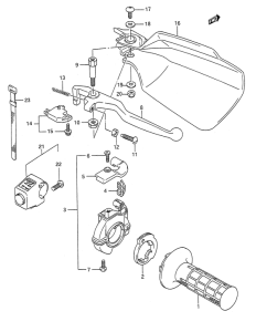 TS200 Right handle switch
