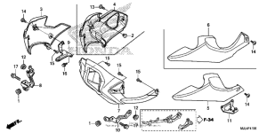 NC700X (DCT) Under cowl