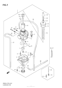 RM85L Карбюратор
