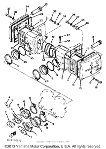 XS650SJ Впускная система