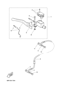 YQ50 Главный тормозной цилиндр