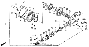 VF1100C Редуктор