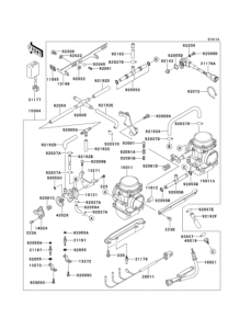 EJ400 Карбюратор