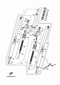 CE50 フロントフオーク