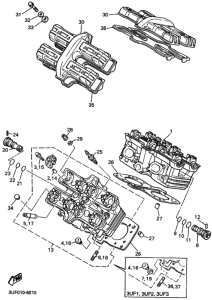 VMAX12 Головка цилиндра